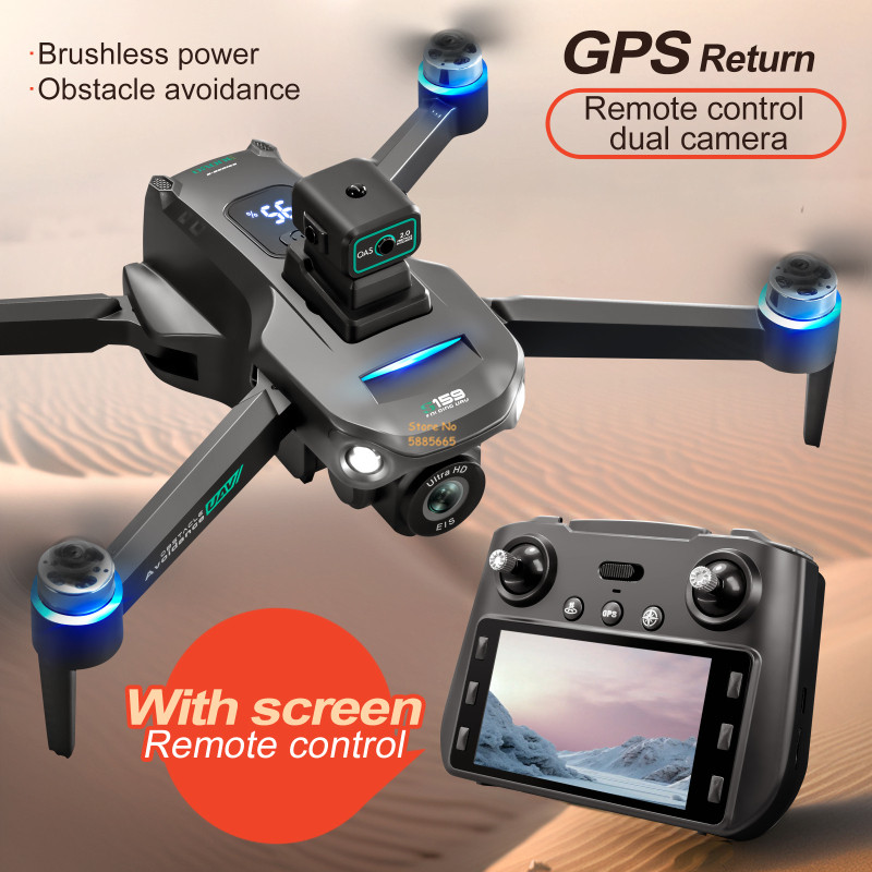 Drone Power Bank - Drone Quadcopter kendali jarak jauh, Drone