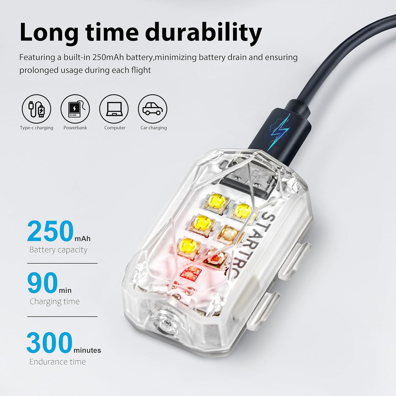 Lampu Strobo Drone STARTRC Lam - Drone Beacon Light ulasan dan harga