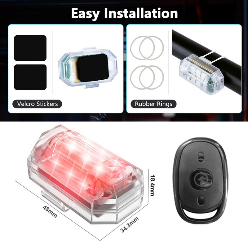 Lampu strobo Drone LED nirkabe - Drone Beacon Light ulasan dan harga